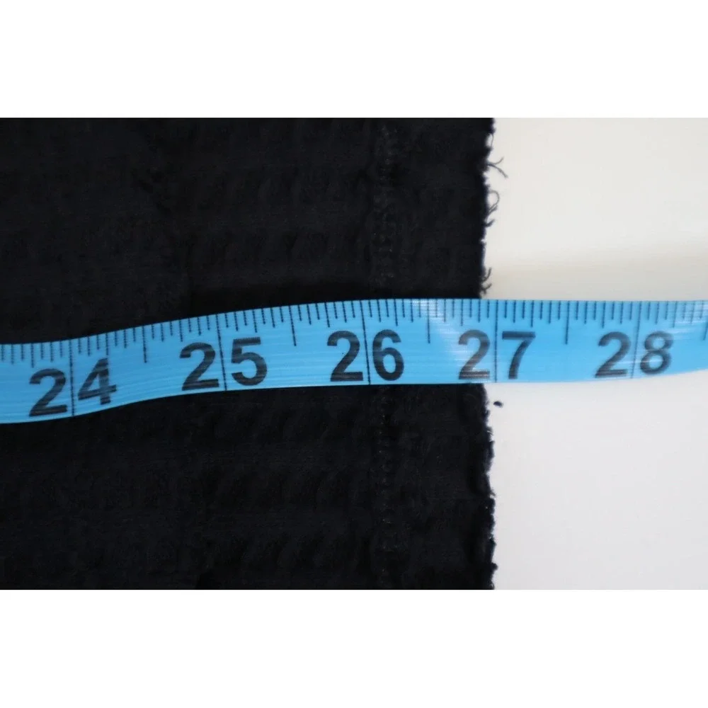 Free People Black Oversized Juicy Long Sleeve‎ Top With Split Back Size S